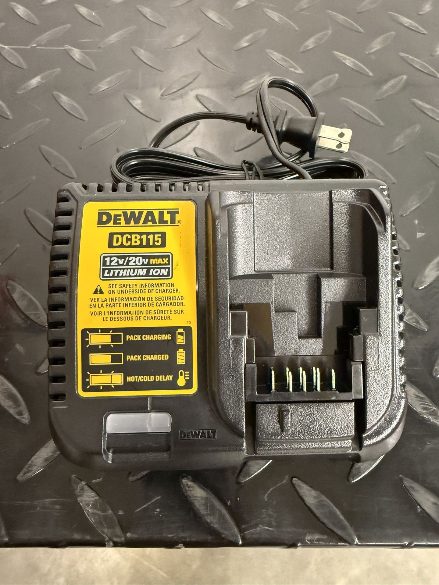 DEWALT 12V to 20V Lithium-Ion Battery Charger $89 plus tax at Home Depot