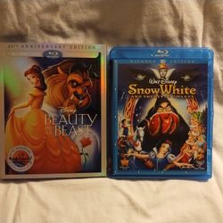 Beauty And The Beast. Snow White And The Seven Dwarfs. Blu Ray
