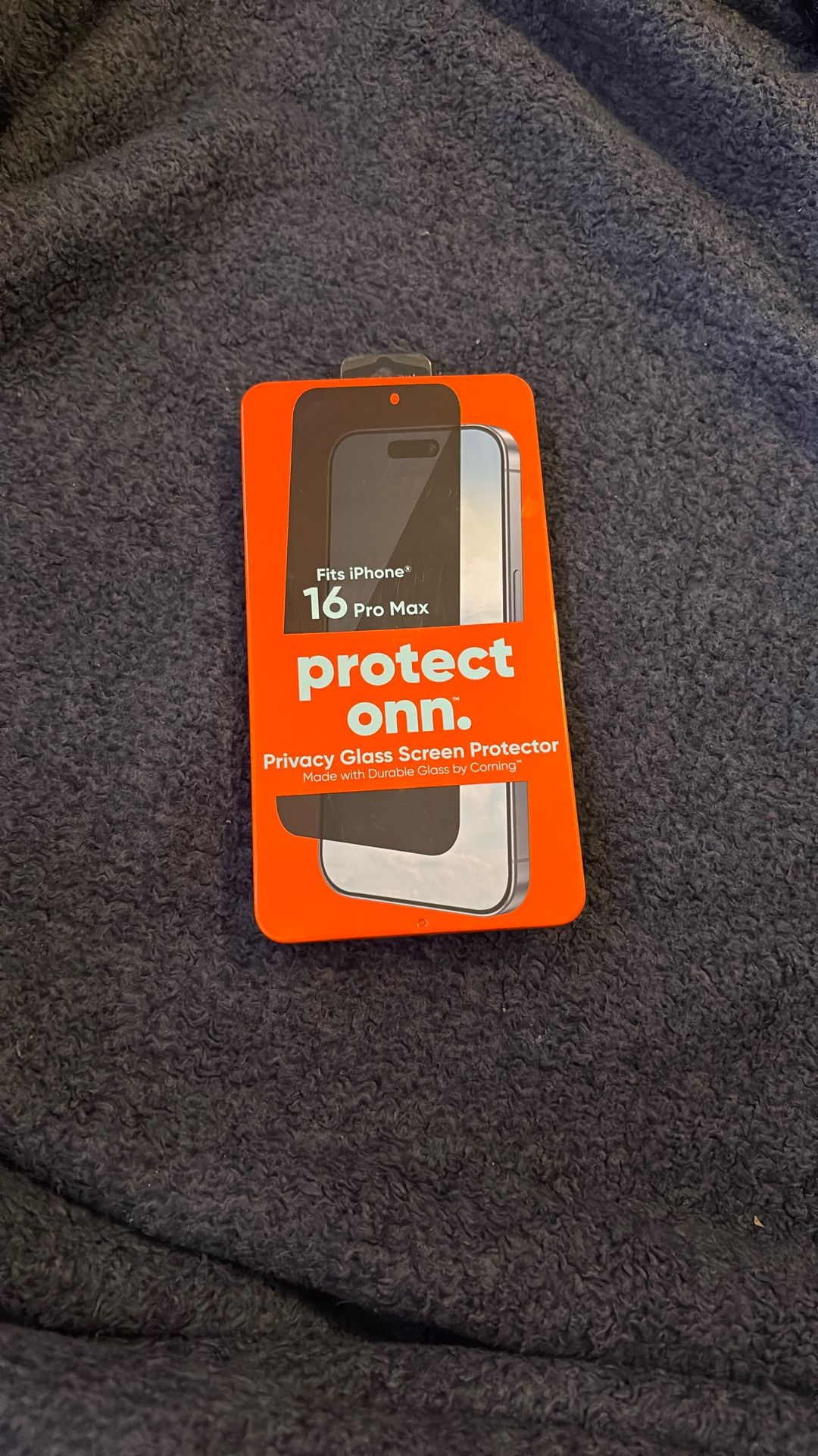Iphone 16 pro max privacy glass screen protector