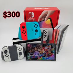 Nintendo Switch OLED with Accessories
