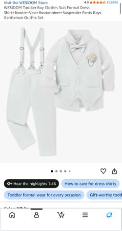 BAPTISM OUTFIT USED ONCE