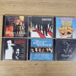 Movie Soundtrack Music CD Bundle Lot Of 6 