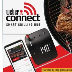 *Quick Sale!* NEW! Weber Connect Smart Grilling Meat Thermometer Grill WIFI Wi-fi Bluetooth BBQ