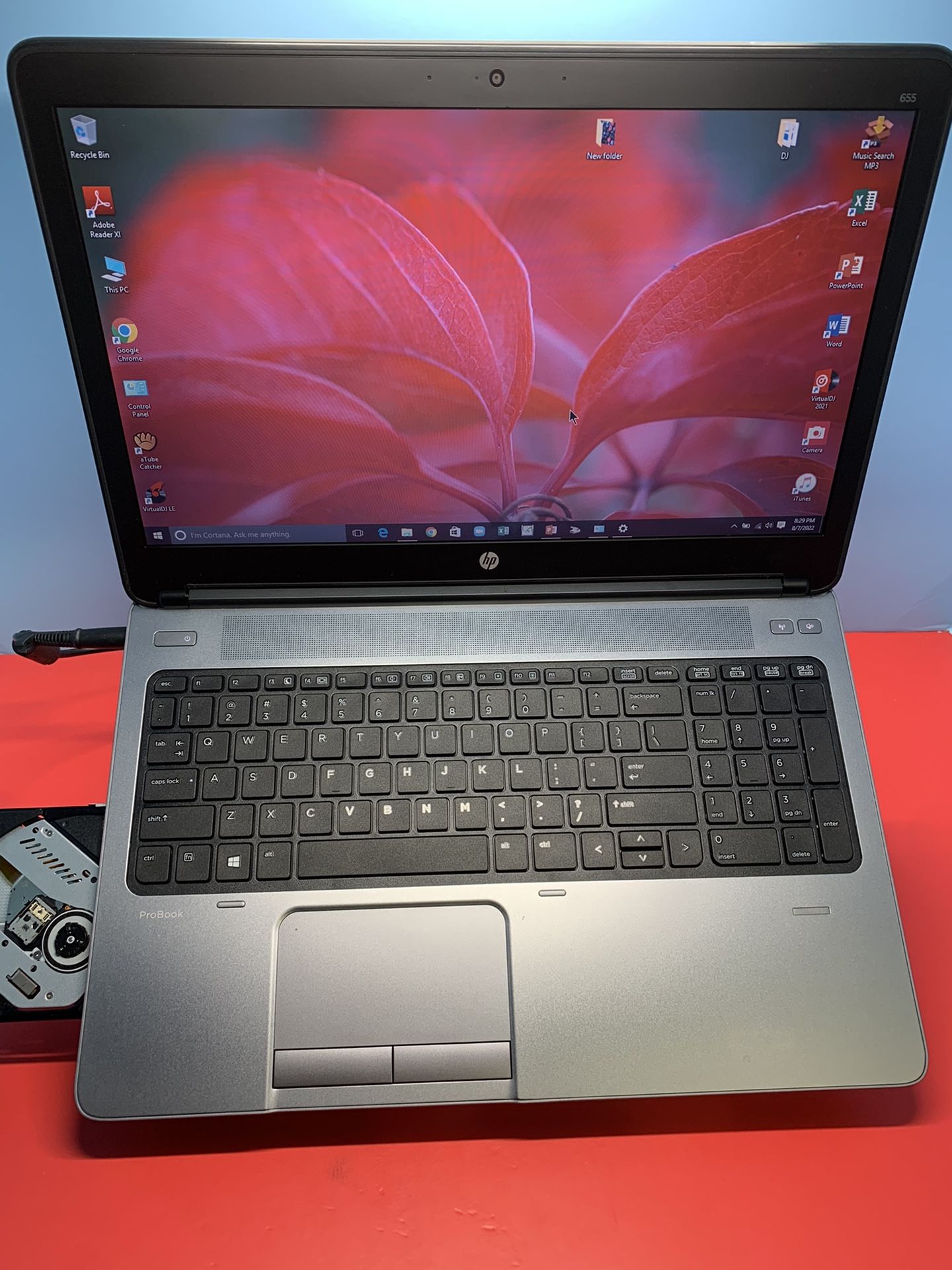 HP PROBOOK INTEL…500..GB HHD...8.0 RAM .with ZOOM READY FOR CLASSES ON LINE OR WORK FROM HOME