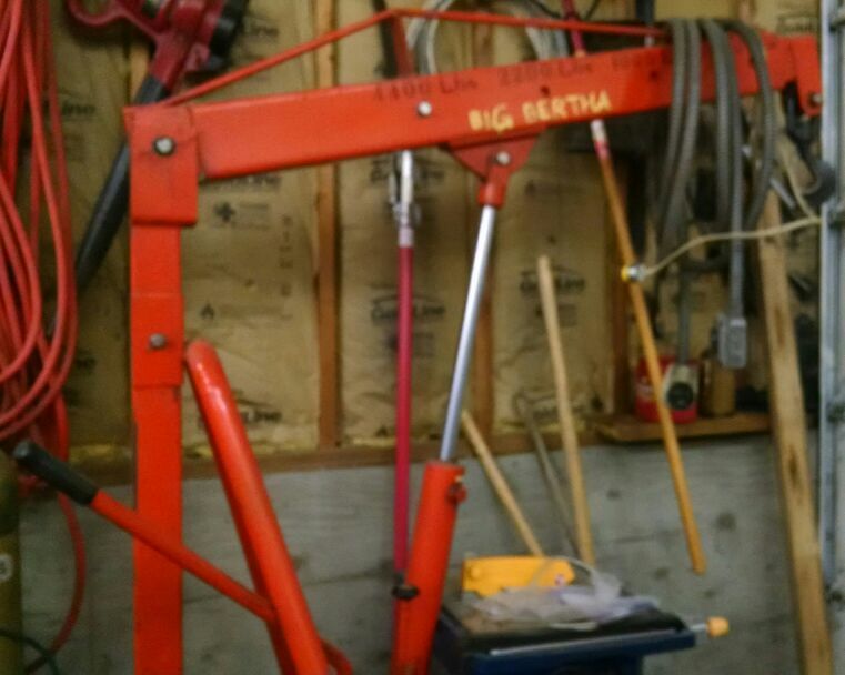 Jet 4400lb hoist/engine hoist