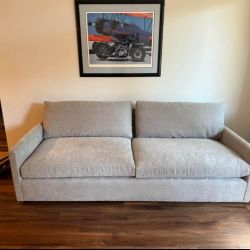 🛋  Arhaus Deep Sofa Couch 🚚 DELIVERY AVAILABLE
