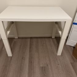 White IKEA Desk 