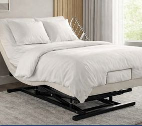 🛏️ Twin Hospital Bed with Memory Foam Mattress & Massage Features – Excellent Condition