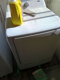Almost new  white Samsung washer and dryer