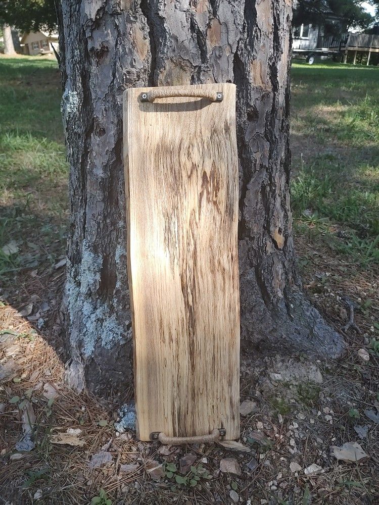 Spalted Hackberry Charcuterie Board
