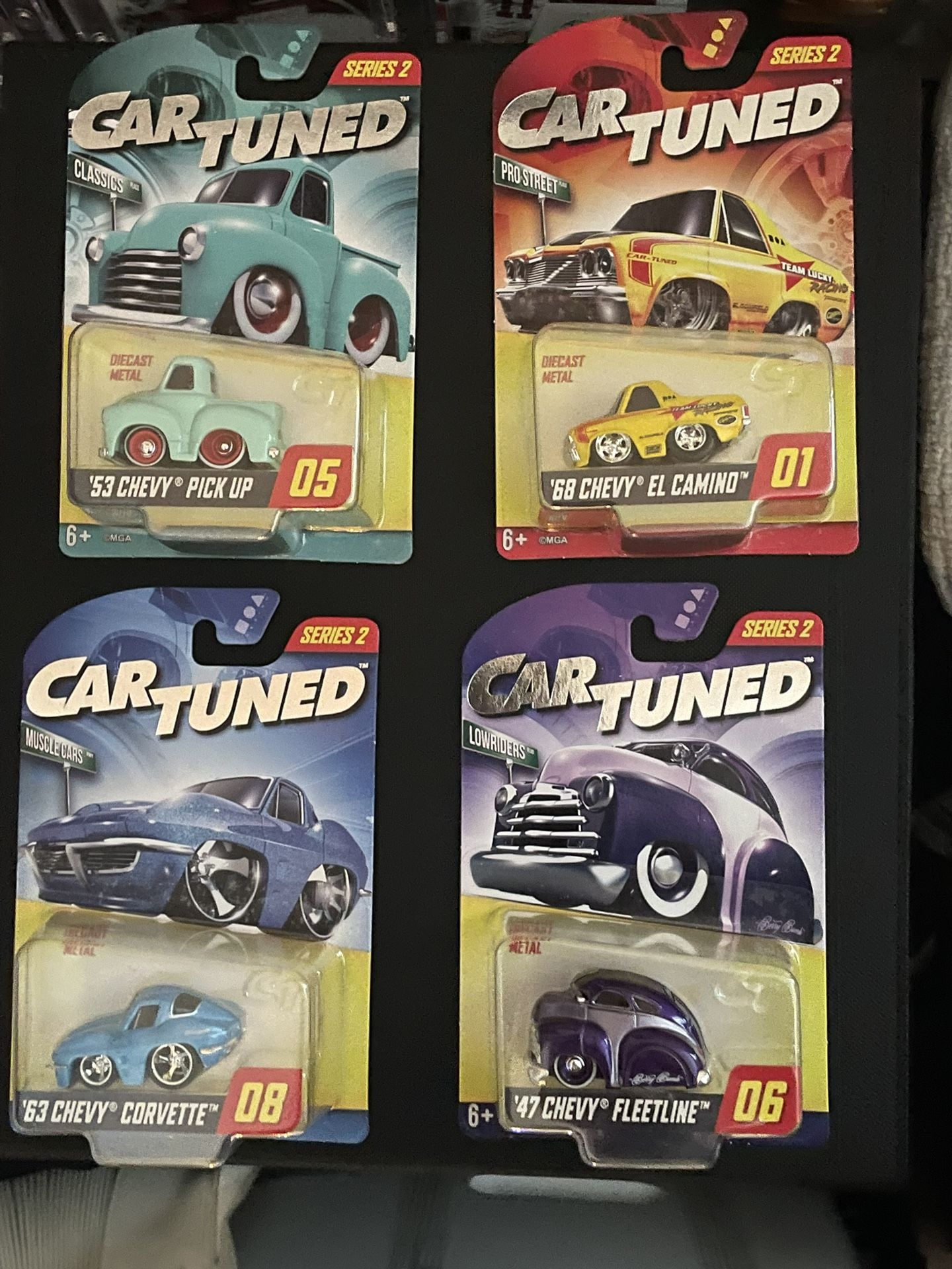 Cartuned Series 2 Diecast Metal Cars