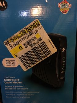 MOTOROLA SURFBOARD CABLE MODEM **NEW**