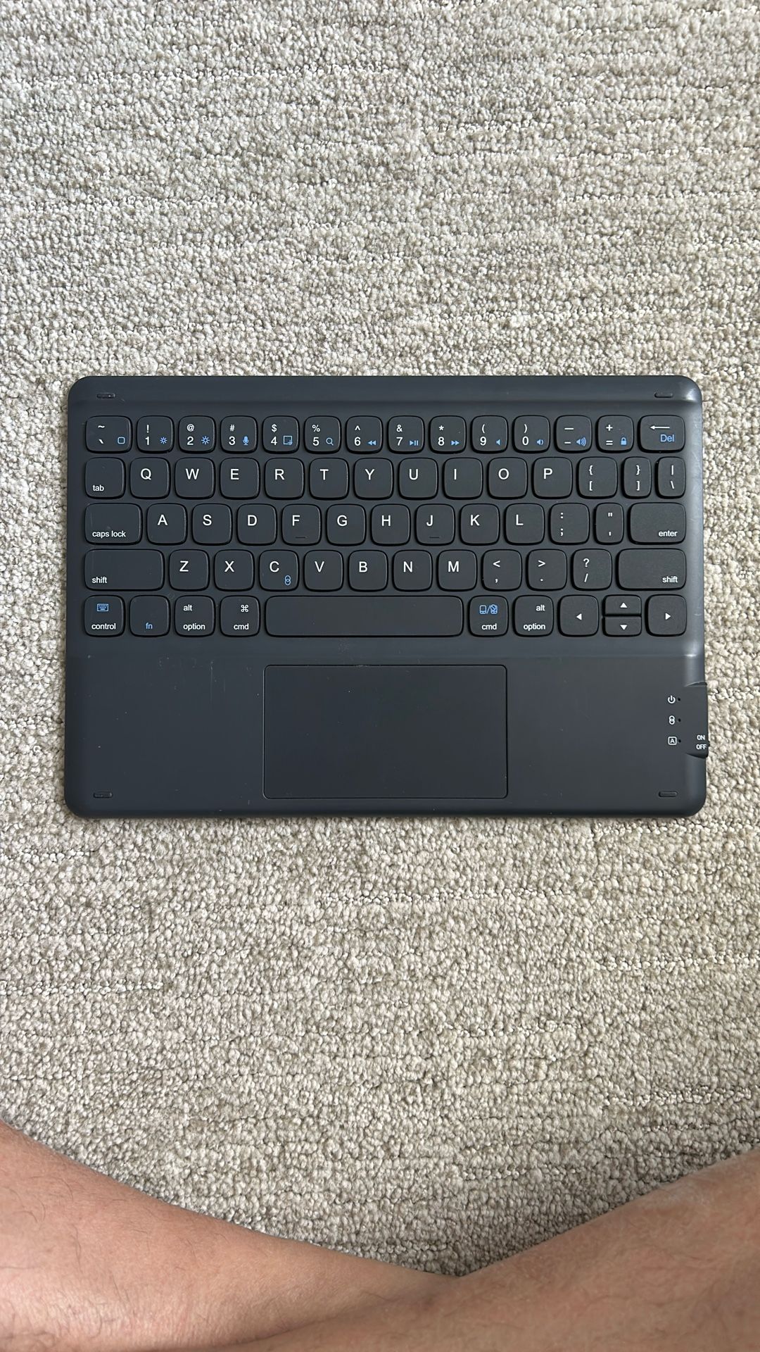 Bluetooth Keyboard With Touchpad