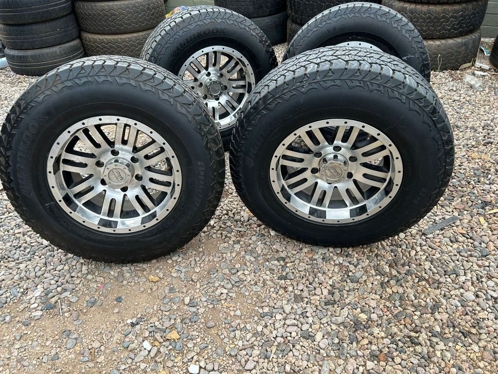 RIMS 245/75R16...6 LUGS FIT TOYOTA TACOMA NISSAN XTERRA NISSAN IZUSO RODEO NISSAN FRONTIER NISSAN PATHFINDER 