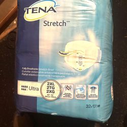 Tena Disposable Diapers Two Bags ($45.00)