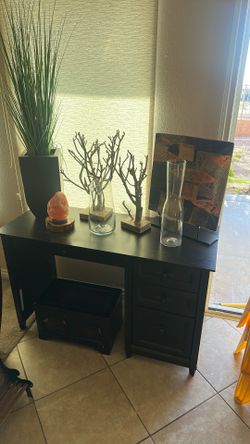 Desk and Accessories