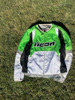 Icon Biker Jacket Green