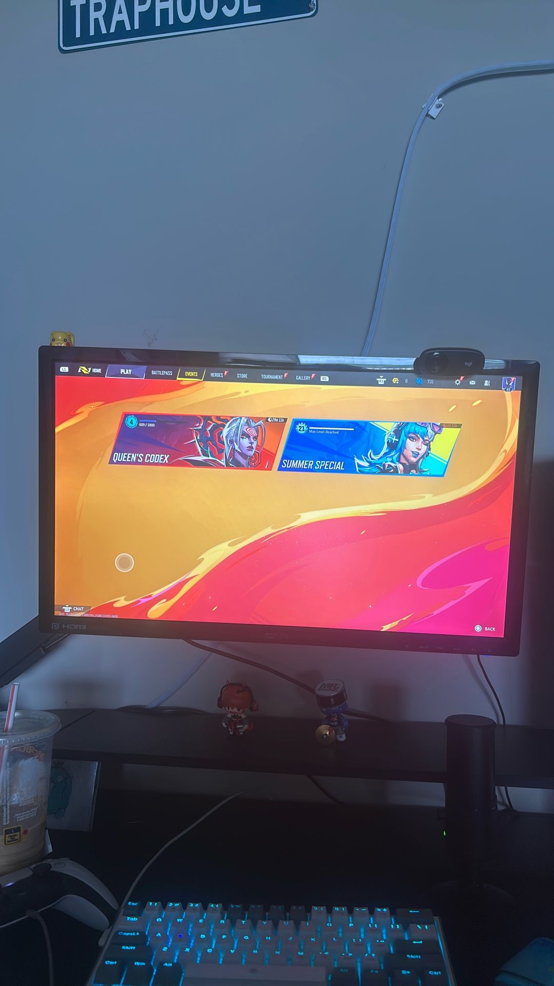 gaming pc set up