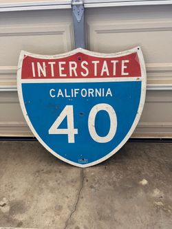 Freeway sign