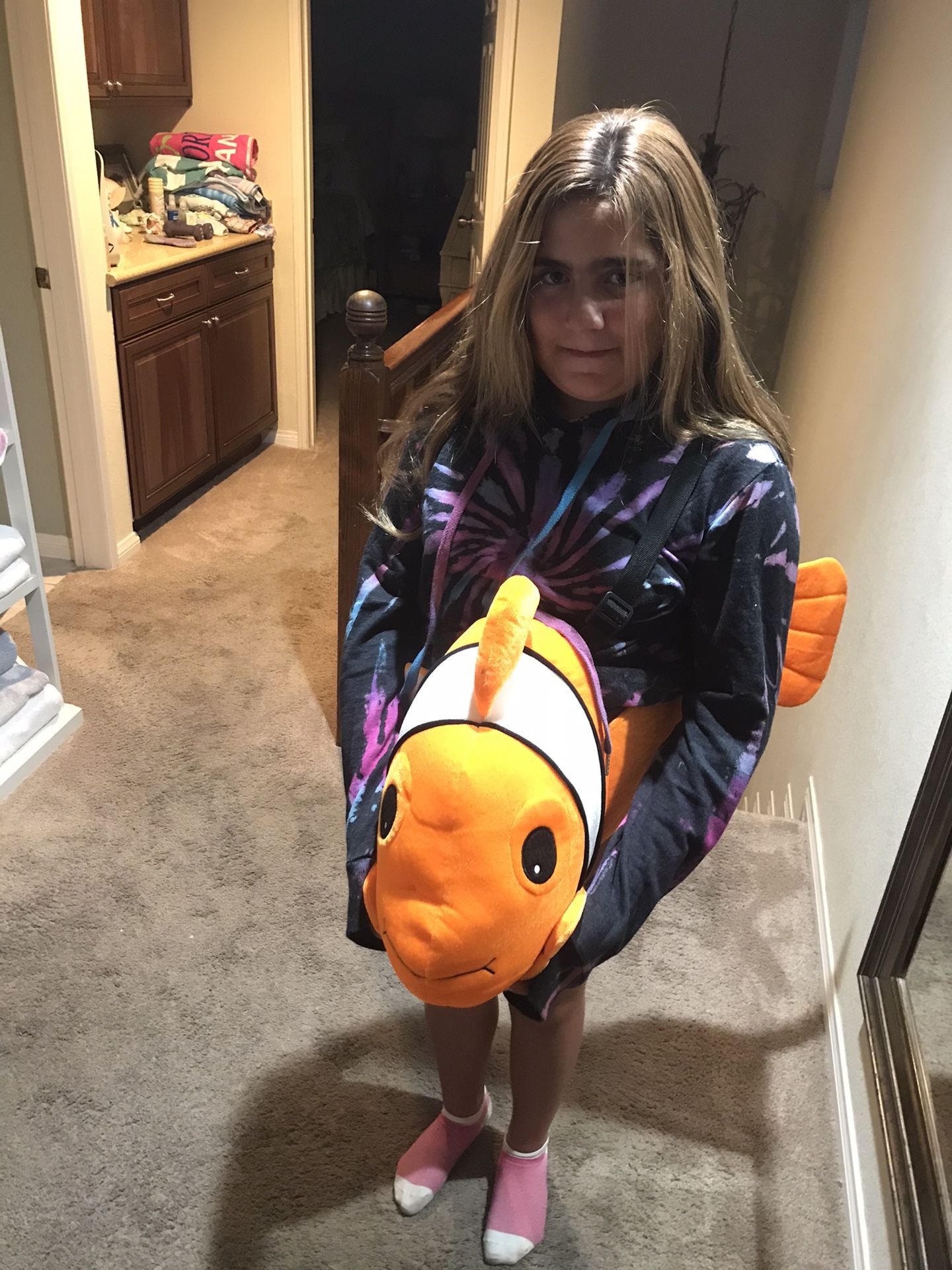Nemo costume my daughter is 10 so the sizing is bigger