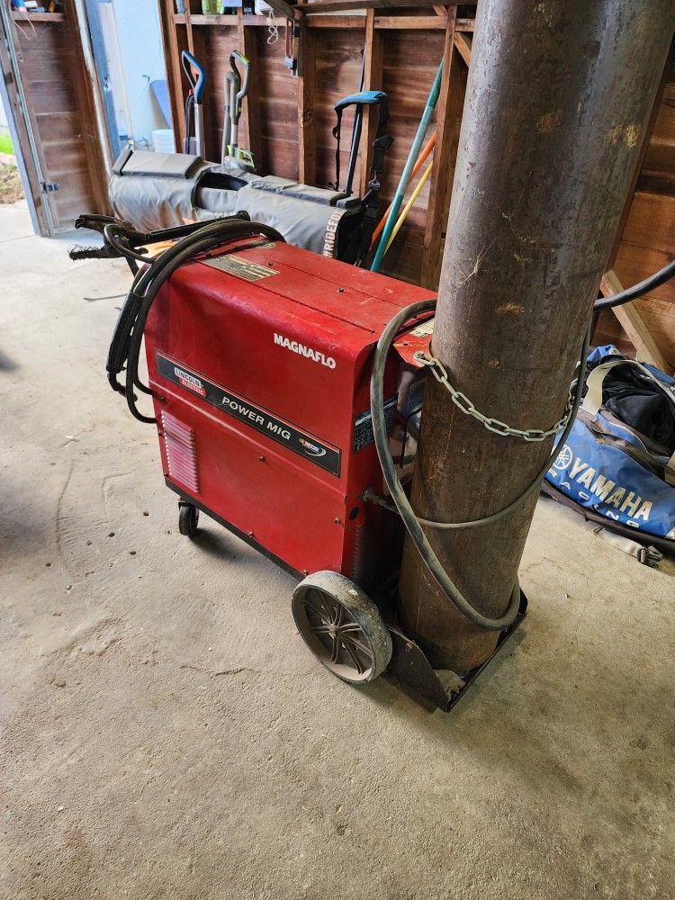 Lincoln Power Mig Welder 215 220v