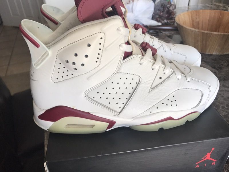 Jordan 6 OG Maroon