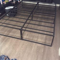 Queen Size bed frame platform