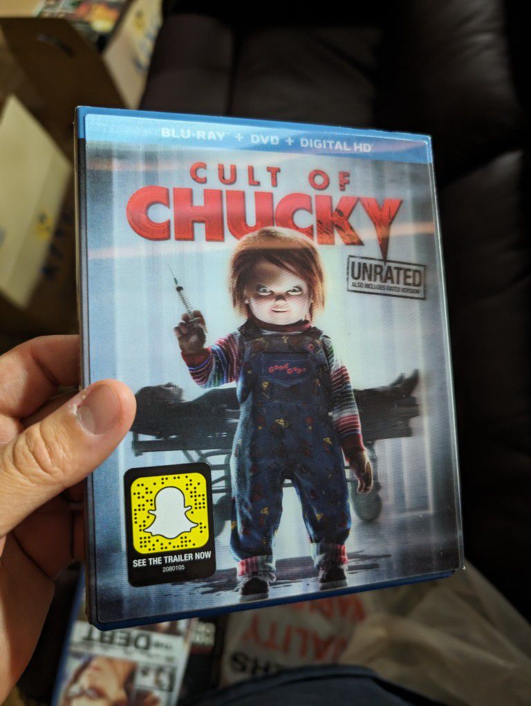 Cult Of Chucky Blu-ray With Lenticular Slipcover 