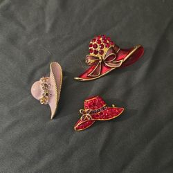 Red Hat Society Pins