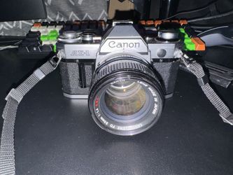 Canon AE1 With 1/4 50mm Lens