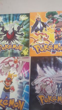 Pokemon folders 75 cents
