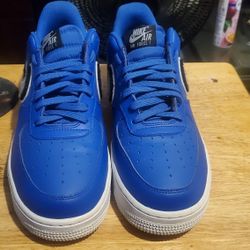 Nike Air Force Ones ( CHENILLE Swoosh ) Edition 