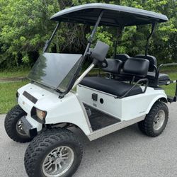 Lifted Club Car Golf Cart