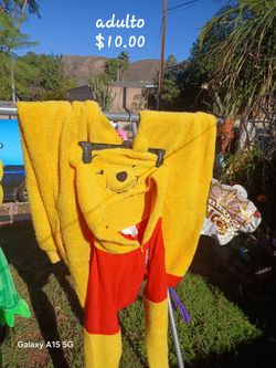 Poohbear costume