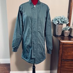 Vans Boom Long Jacket Men's Green  New Heavy Lined Coat Size S