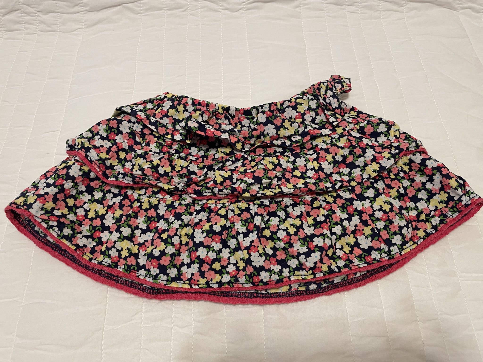 OshKosh Floral Toddler Skirt Size 18 Months 