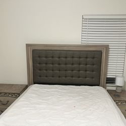 Queen Bed Frame And Dresser Set 