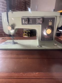 Vintage Sears Kenmore Sewing Machine with Cabinet
