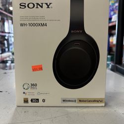 Sony Wireless Noise Cancelling Stereo Headset WH-1000XM4 Brand New In Box 