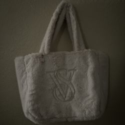 Victoria’s Secret Faux Fur Tote Bag