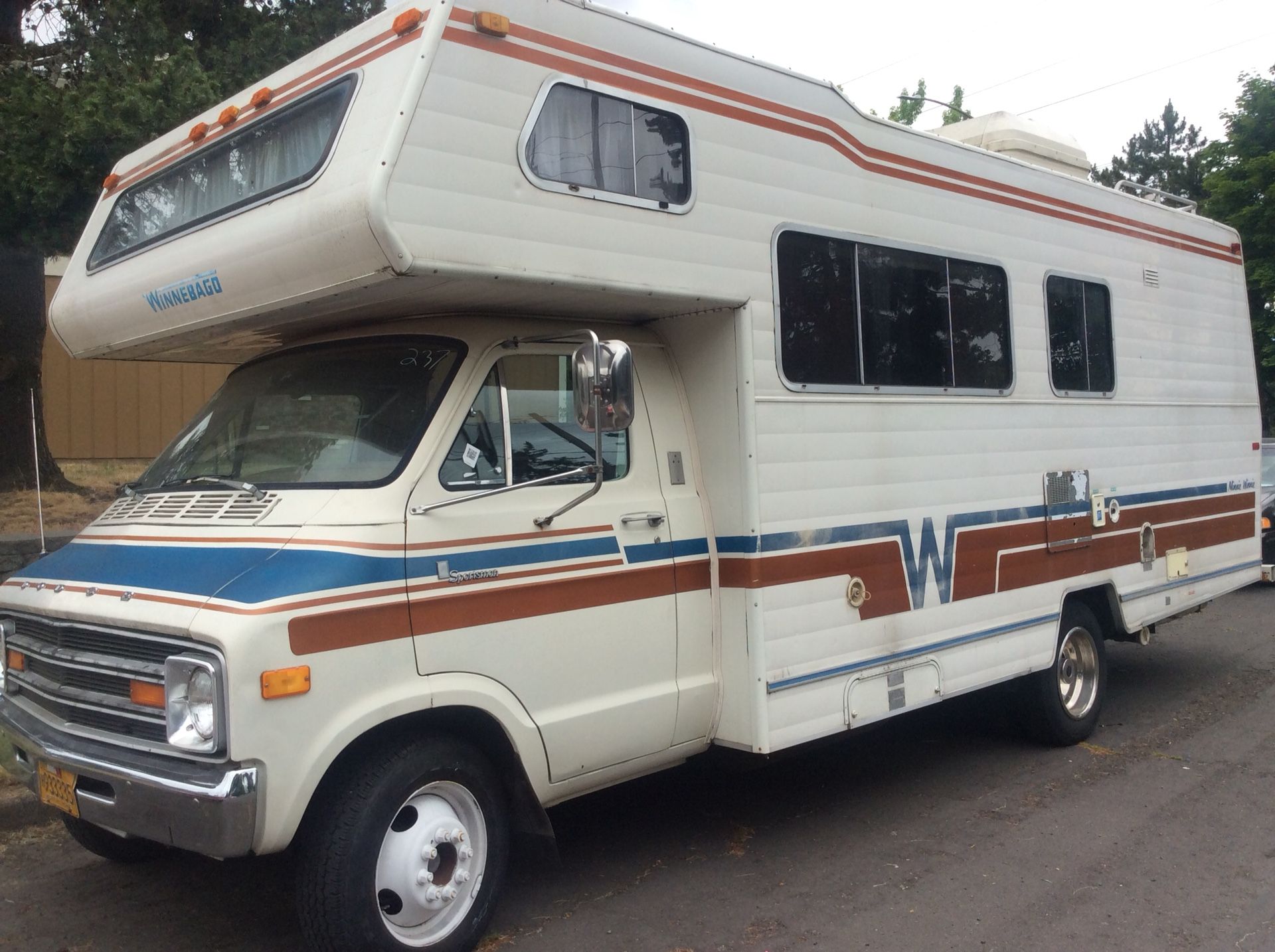 1978 Dodge Sportsman Winnebago Mini Winnie