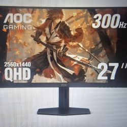 AOC GAMING MONITOR BUNDLE (Read Description)