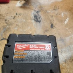 Milwaukee m-18 battery