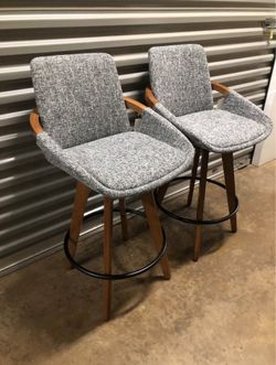 Cosmo 26” Counter Stools – Set of 2 ✨