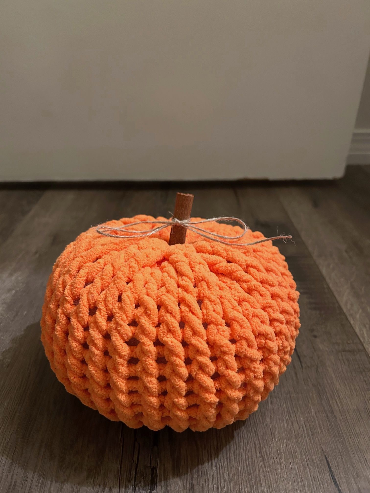 cute handmade pumpkin fall decoration