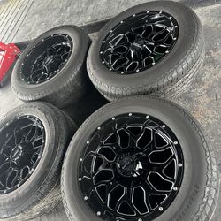 Set Rines 20x10 Chevy Y Ford 6 Virlos 
