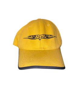 Fox Racing Fitted Sports Cap Size Medium Y2K Vintage 