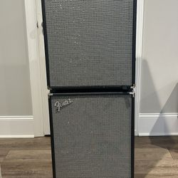 Fender Rumble 500 combo amp + 2x10 ext cab