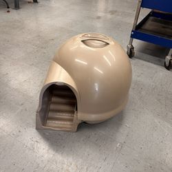 Litter Dome Clean Step Cat Box