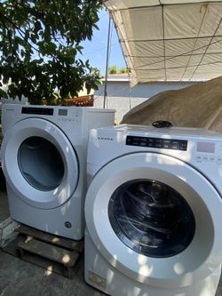 Amana washer and dryer